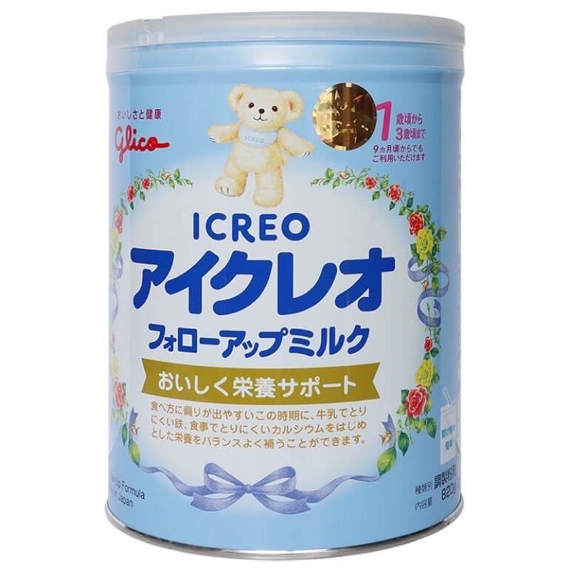 SỮA BỘT GLICO ICREO SỐ 0/ SỐ 1 800gr