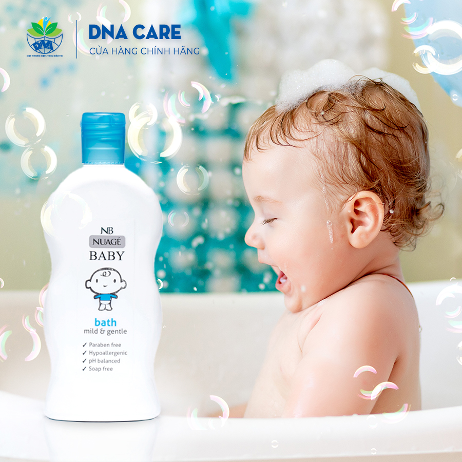 Sữa tắm cho bé sơ sinh Nuage chai 300ml