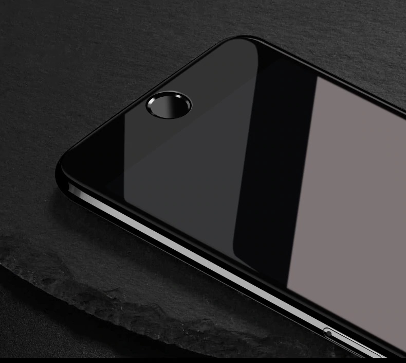 Miếng dán kính cường lực Full 10D cho iPhone 7 Plus / iPhone 8 Plus Hiệu Vmax (Phủ Nano, Vát 10D, mài cạnh 2.5D, hiển thị Full HD) - Hàng chính hãng