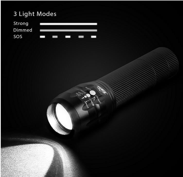 Đèn LED phía trước và phía sau an toàn chống thấm nước dành cho xe đạp MTB