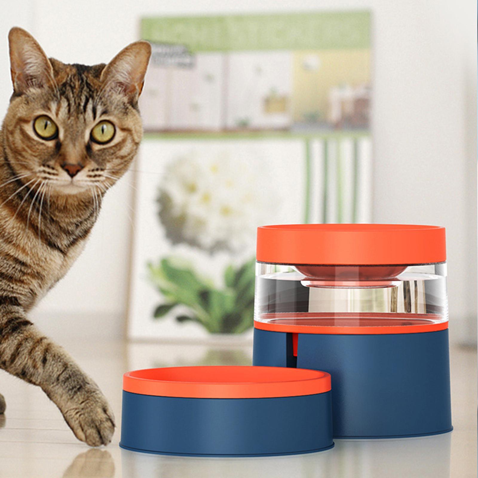 Automatic Pet Feeders Food Bowl Water Feeding Drinking Dish