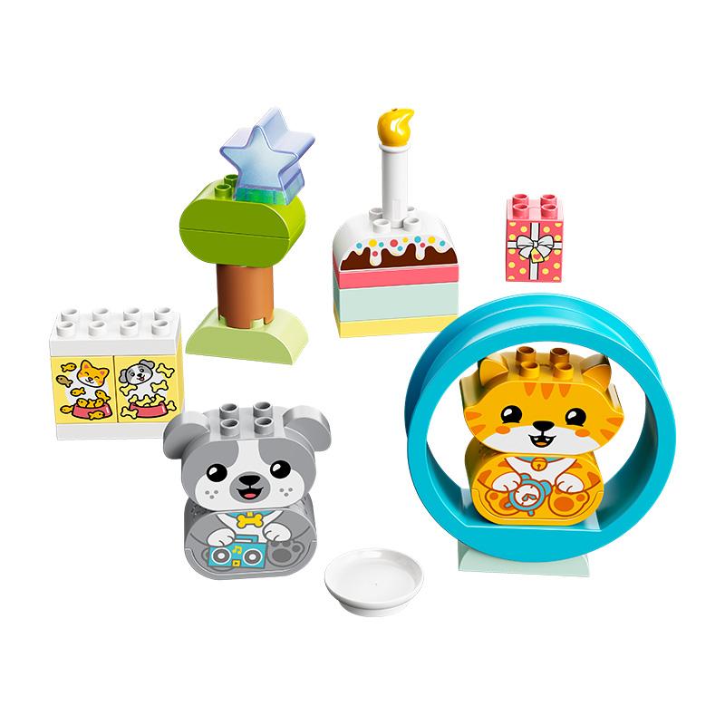 Đồ Chơi LEGO Bộ Đôi Bạn Cún Và Mèo Kèm Âm Thanh 10977