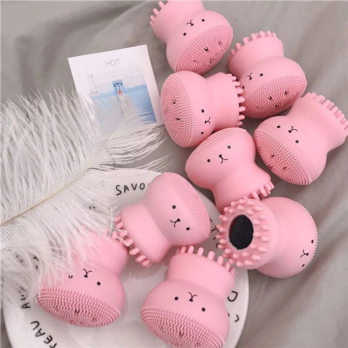 Combo 3 Cọ rửa mặt bạch tuộc tạo bọt rửa mặt sạch lỗ chân lông tẩy tế bào chết - Chính hãng
