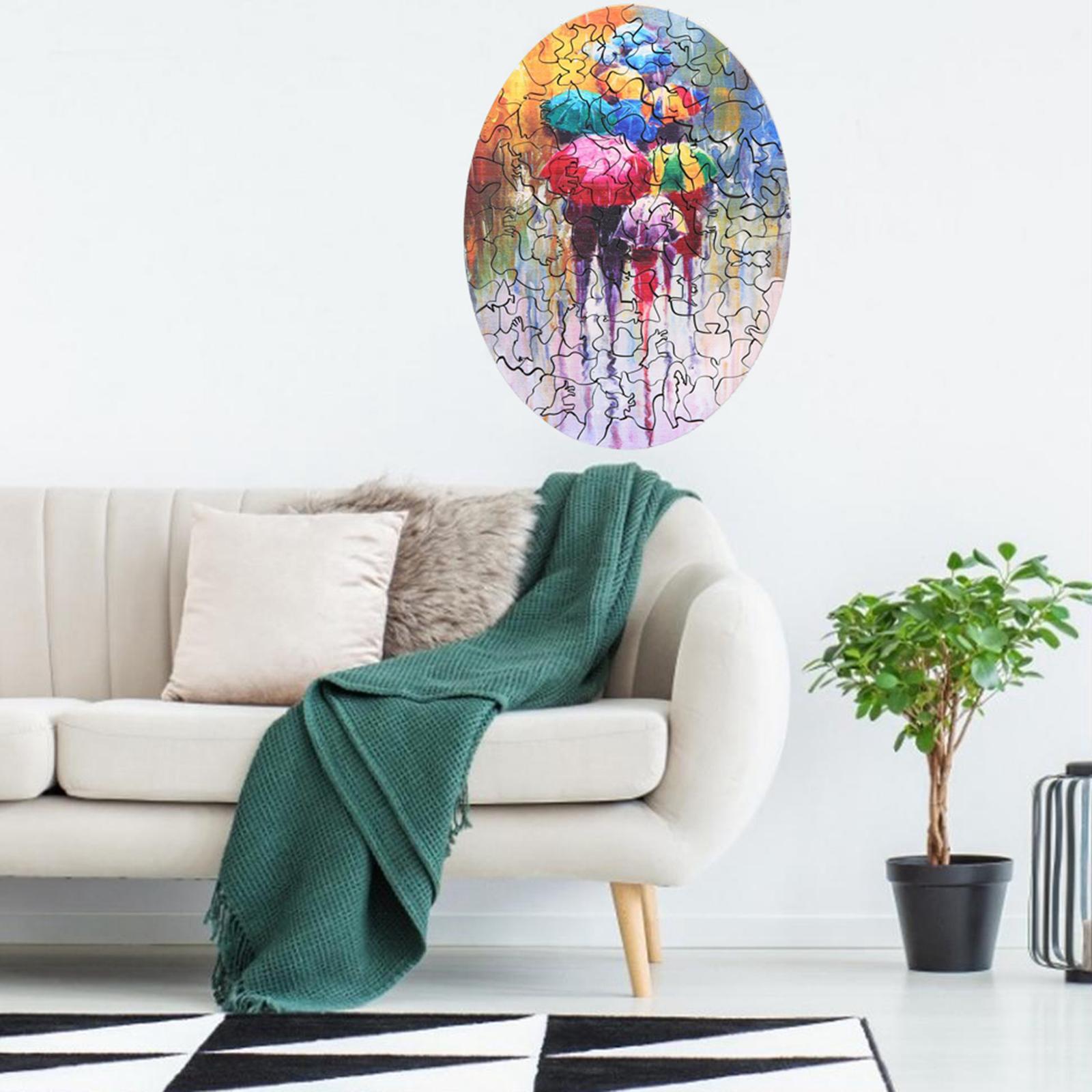 Model DIY Craft  Wooden Jigsaw Puzzle for Adults Kids