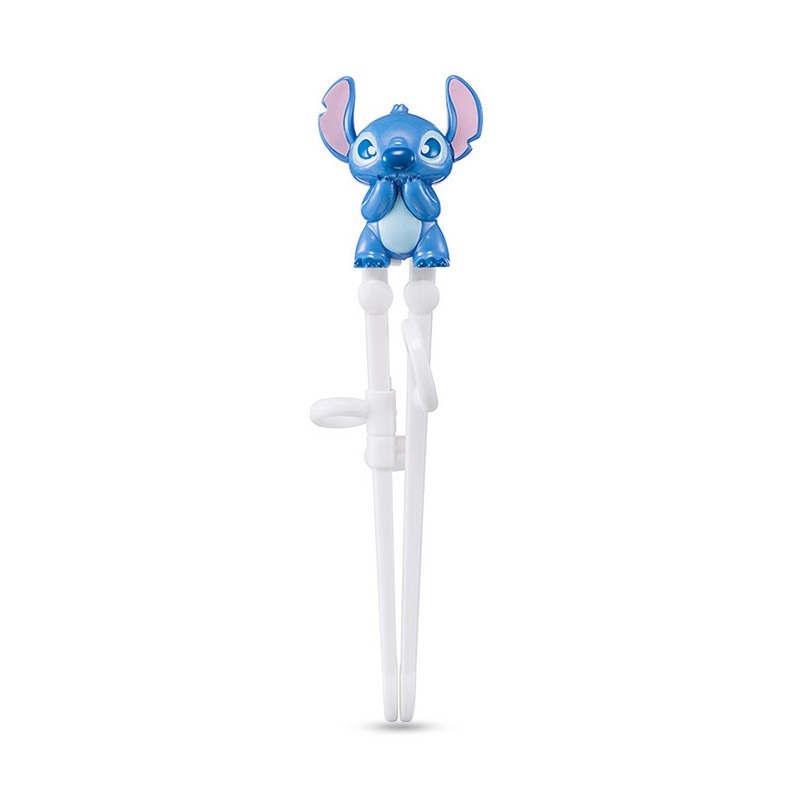 Đũa tập ăn dặm tay phải Disney hình Stitch 3D cho bé