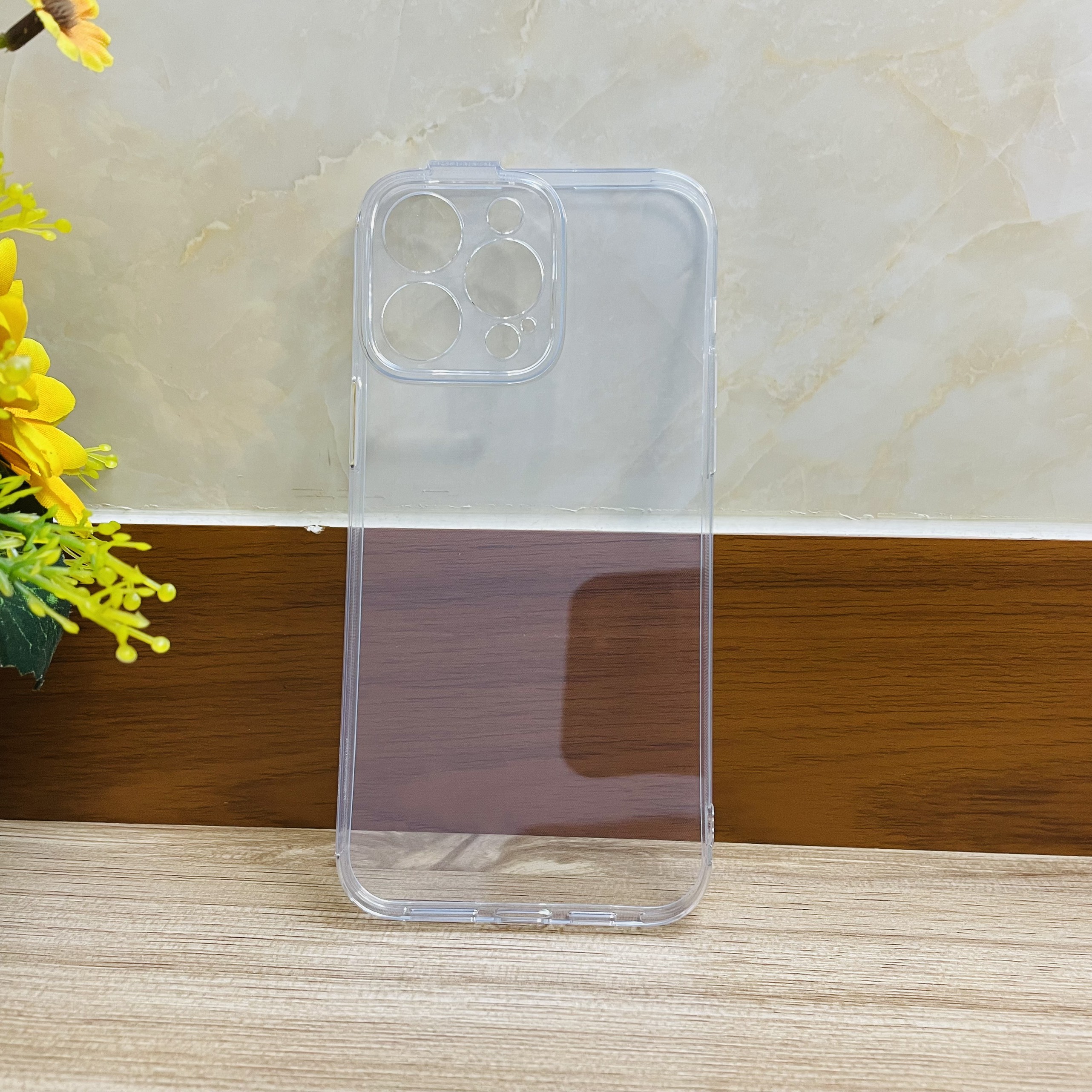 Ốp lưng dành cho iPhone 14 Pro Max Baseus dẻo trong - Hàng chính hãng