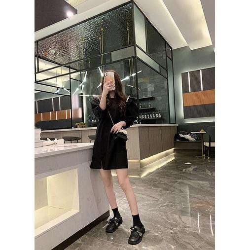 Giày ULZZANG OXFORD Nơ, Tiểu Thư Siêu Xinh Phong Cách Vintage
