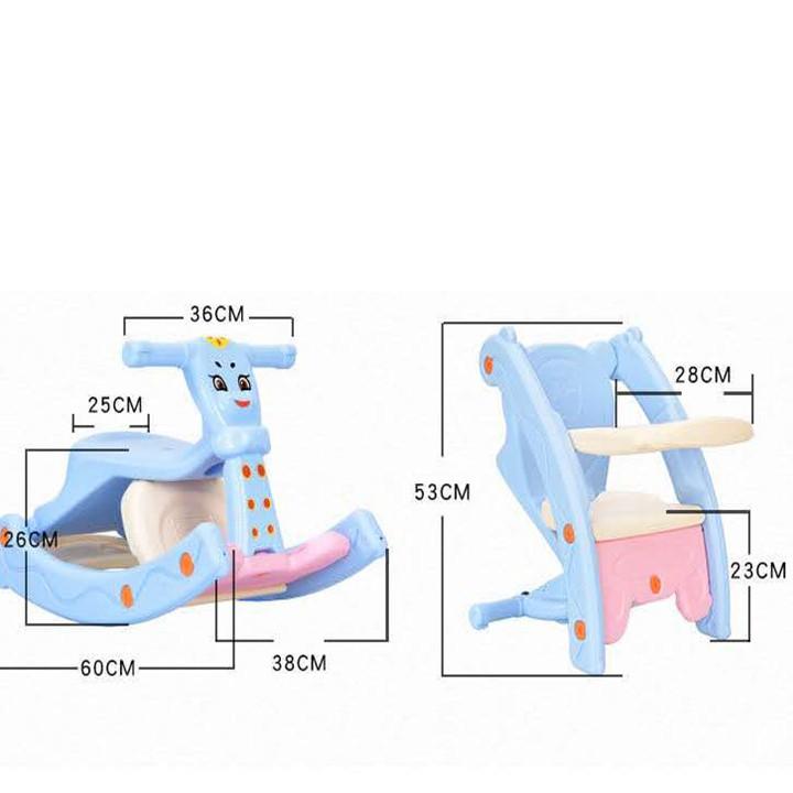 BẬP BÊNH KIÊM GHẾ ĂN DẶM CHO BÉ CAO CẤP - GHẾ ĂN 2in1 - TIỆN LỢI AN TOÀN CHO BÉ- MB438