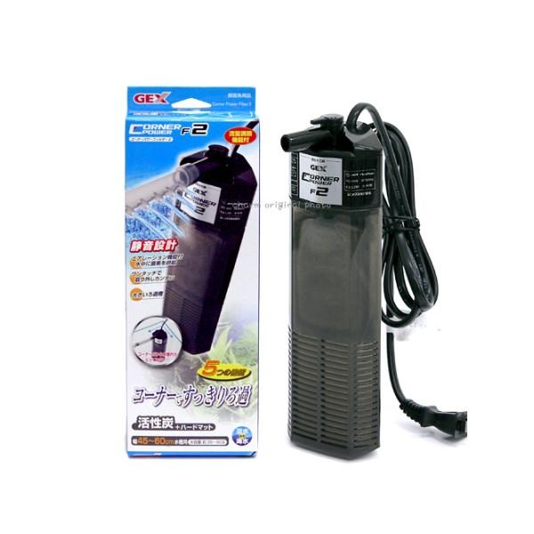 Máy bơm lọc đặt góc hồ cá cảnh Gex