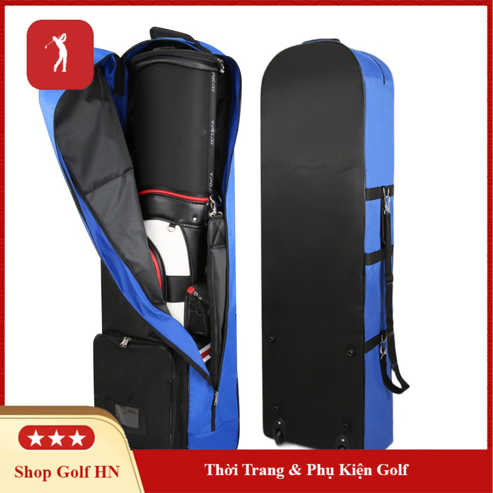 Túi golf hàng không - cover túi gậy golf đi máy bay PGM có bánh xe tiện lợi - hàng chính hãng