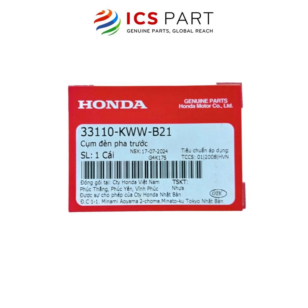 Pha Đèn HONDA Ws 110, Rs 110 2009-2010 (33110KWWB21)