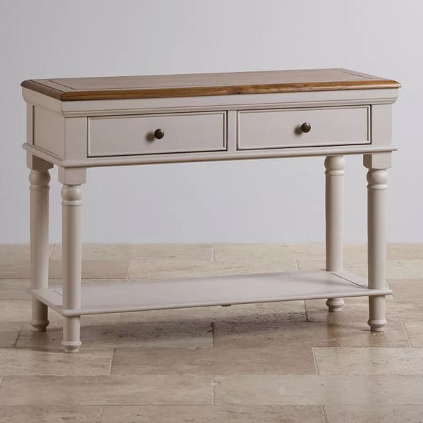 Bàn console Shay gỗ sồi
