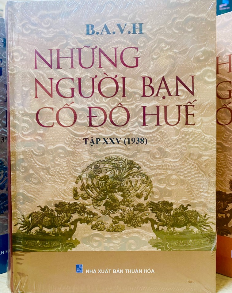 NHỮNG NGƯỜI BẠN CỐ ĐÔ HUẾ Tập 25 (1938)