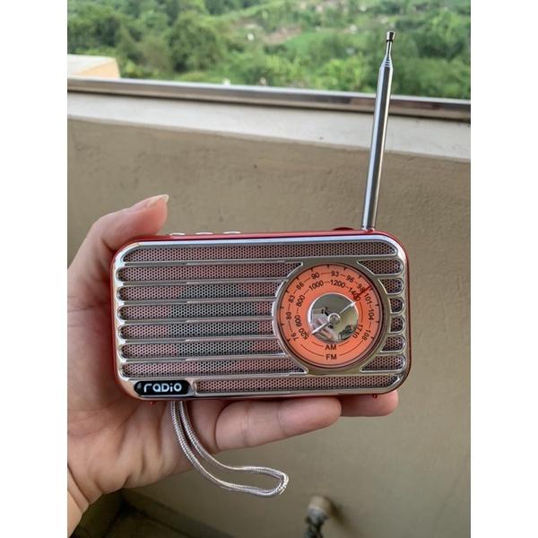 ĐÀI RADIO AM / FM USB CAO CẤP MINI CỔ ĐIỂN R-922