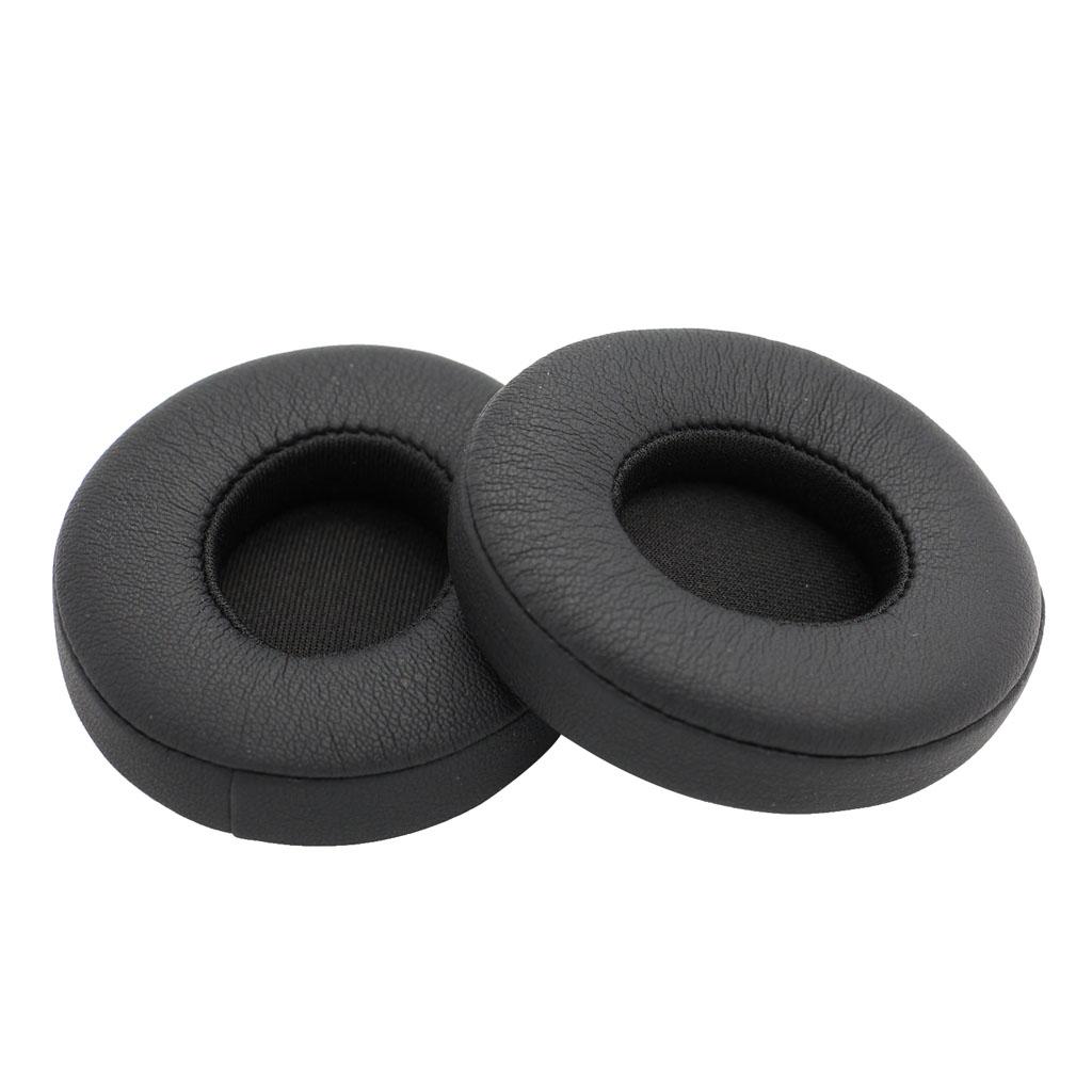 Headphones Ear Pads Cushions Covers Replacement for 2 Black