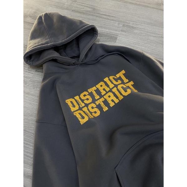 Hoodie unisex hoodie nam vải dày district