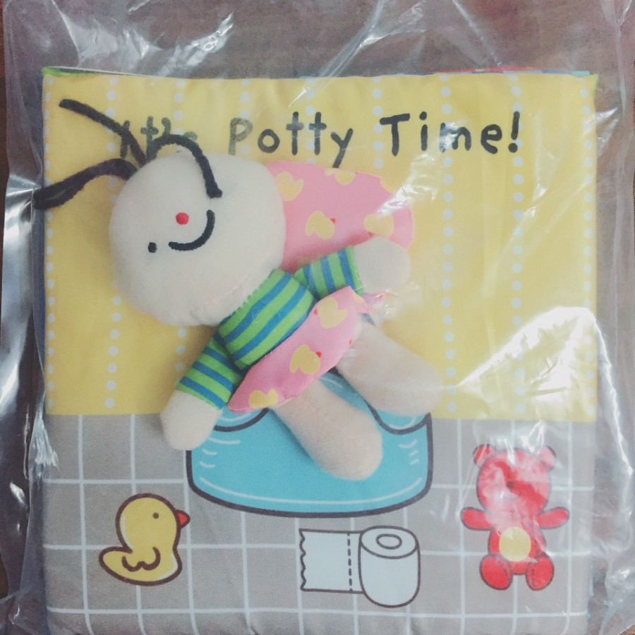 Sách vải Vệ sinh- It's Potty Time