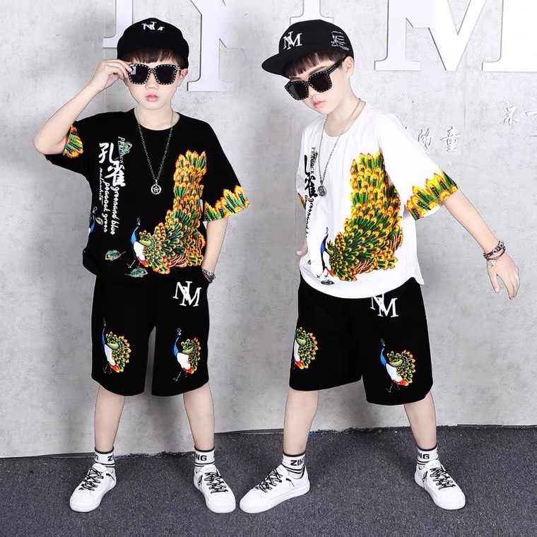 Set Đồ Bé Trai phong cách hàn quốc, chất thun cotton mát mịn thấm hút mồ hôi, thời trang trẻ em thương hiệu BAW mã 143-144