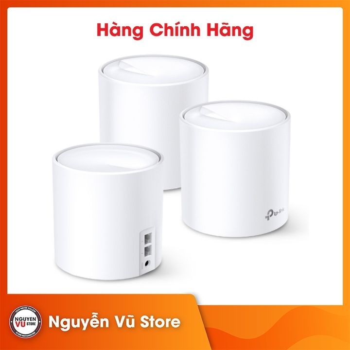 Bộ Phát Wifi Mesh TP-Link Deco X60 AX3000 MU-MIMO Hàng Chính Hãng