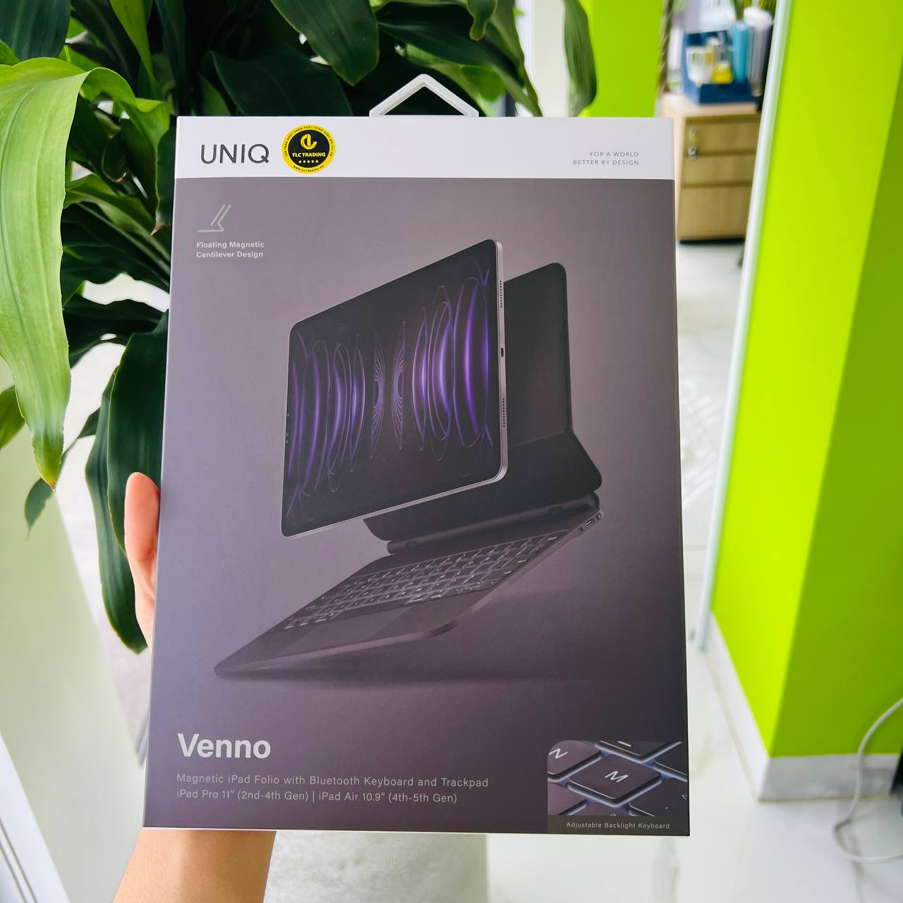 Bàn Phím Từ Tính Thông Minh Uniq Venno Cho Ipad Pro 11 Inch | Air 10.9 - hàng chính hãng