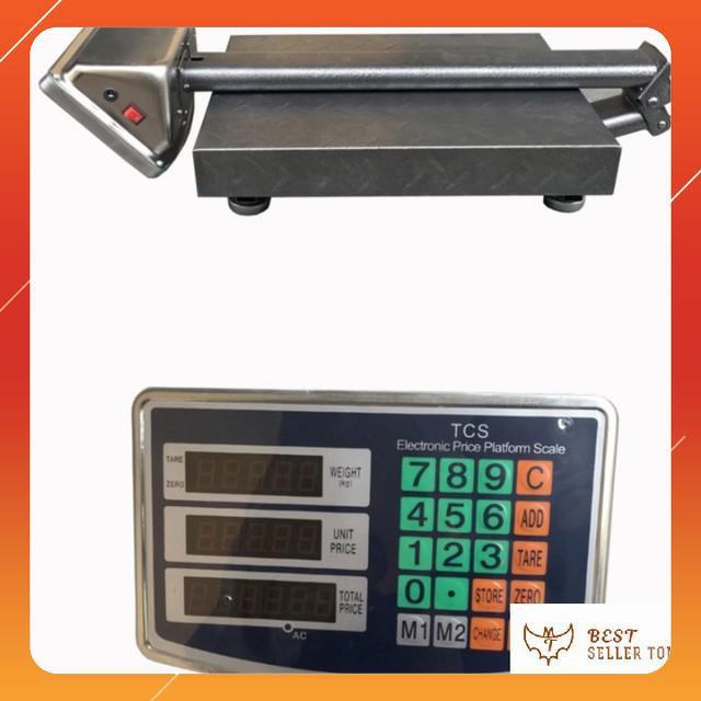Cân điện tử 300Kg tính giá tiền hàng cao cấp 2019