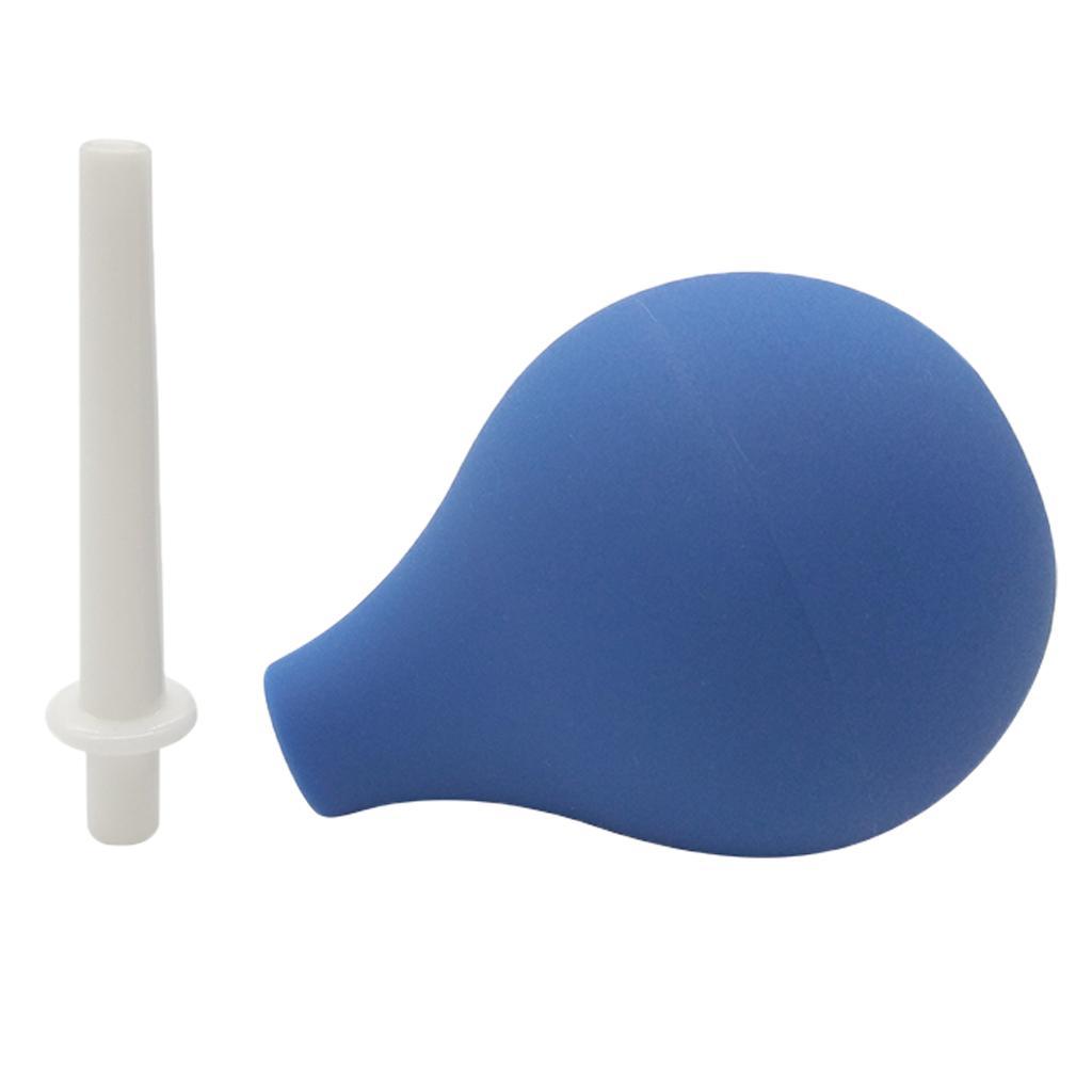 2 Pcs Enema Bulb Anal Douches Vaginal Douche Anal Cleaning Silicone Douche