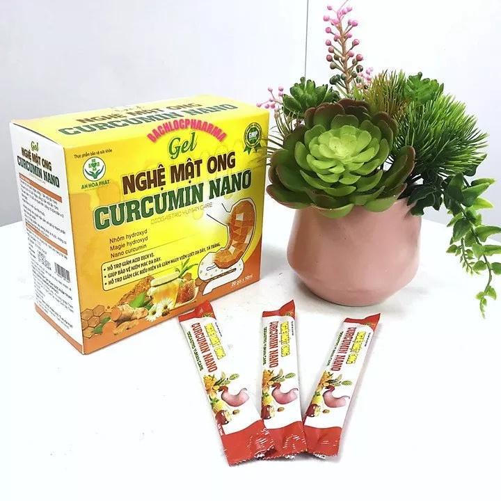 Gel Nghệ Mật Ong Curcumin Nano Diogastro Yuman Care