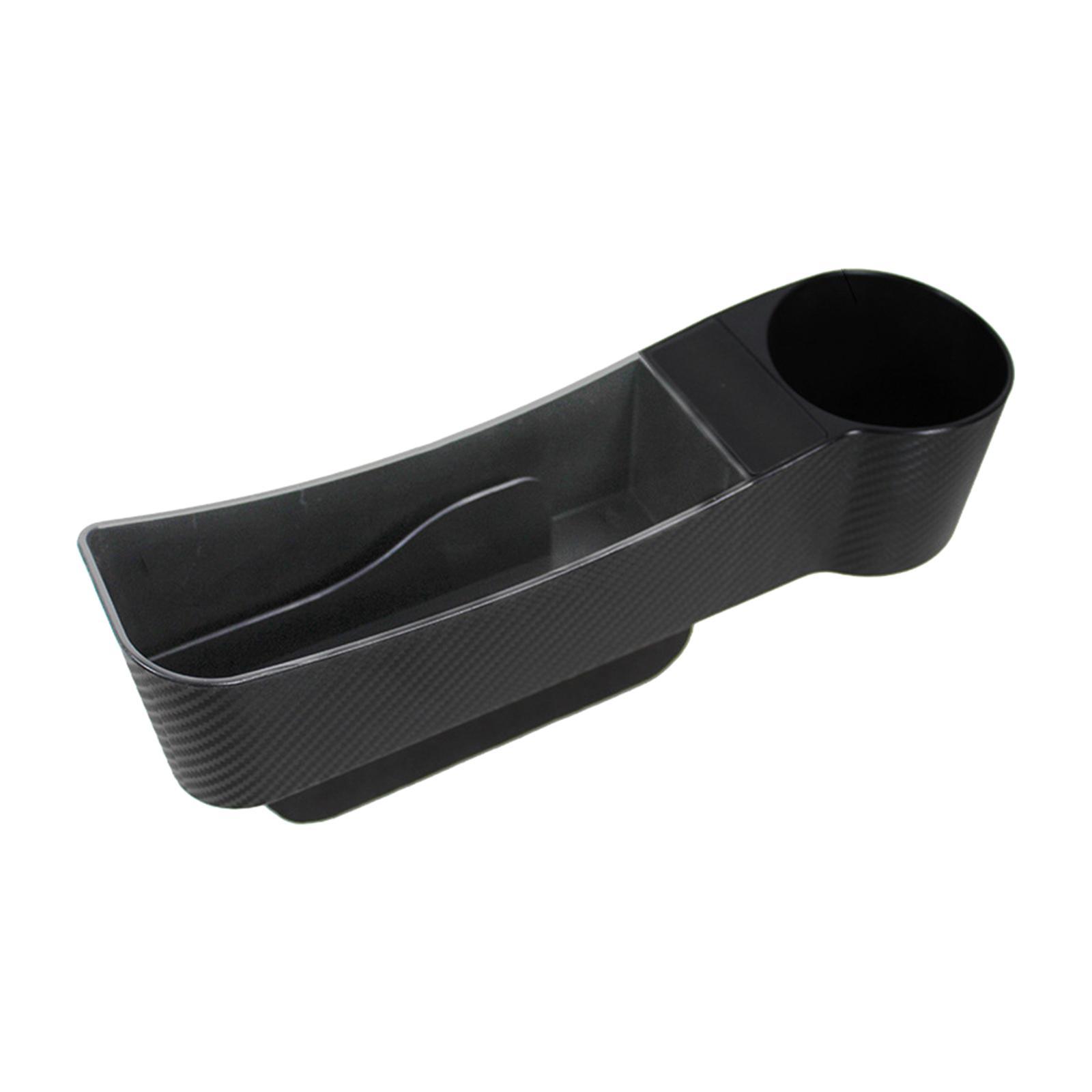 Car Seat Filler Organizer, Seat Side Storage Seat Storage Box Car Front Seat Accessories for Holding Phone, Glasses