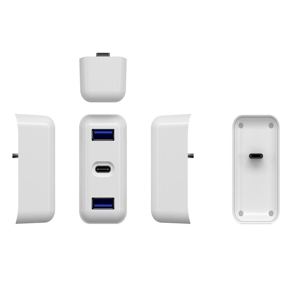 USB3.0 HUB Power Adapter Docking Station for Data Sync And Fast Charging