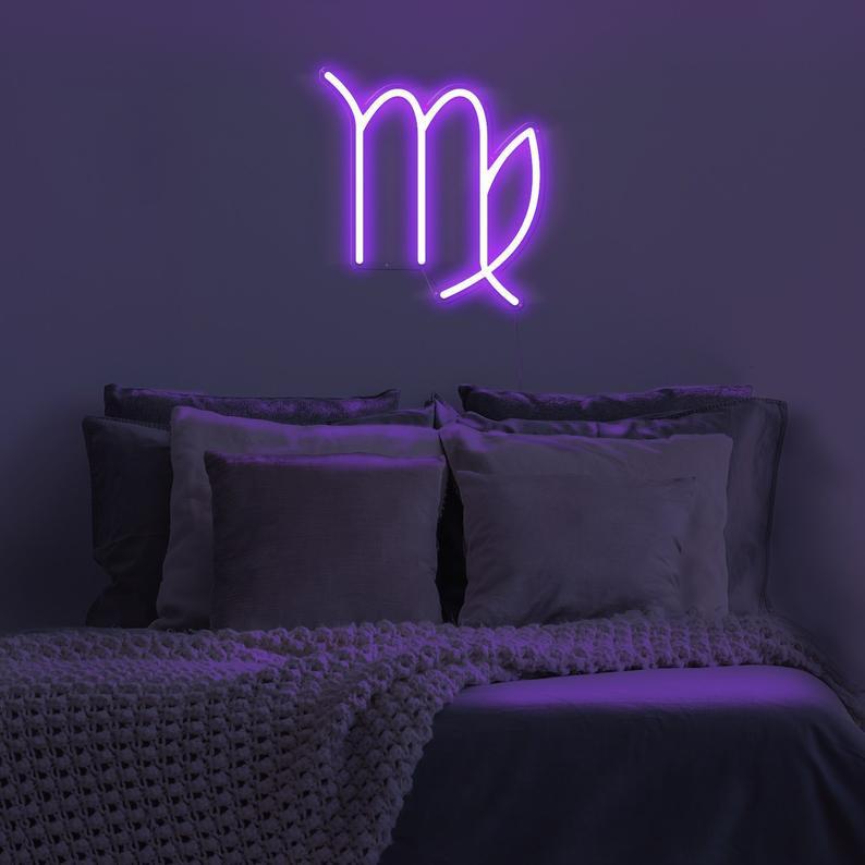 Đèn LED neon sign hình CUNG XỬ NỮ| Sử dụng điện 12V | Chuyên dùng trang trí tường, trang trí phòng ngủ, trang trí nhà , trang trí quán coffee, trang trí cửa hàng.