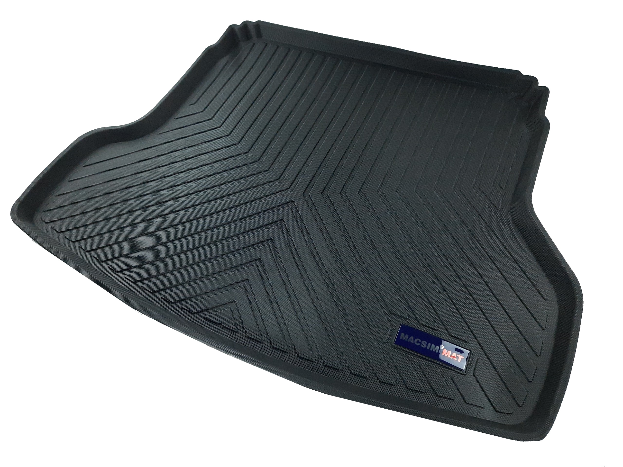 Thảm lót cốp hn xe ô tô Kia K3 ( Kia Cerato) 2017-đến nay nhãn hiệu Macsim chất liệu TPV cao cấp màu đen(AT012)