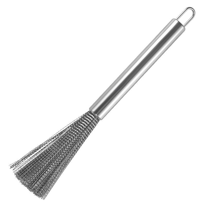 Chổi Inox 304 Chuyên Dùng Cọ Chà Rửa Nồi, Chảo Siêu Sạch, Siêu Nhanh