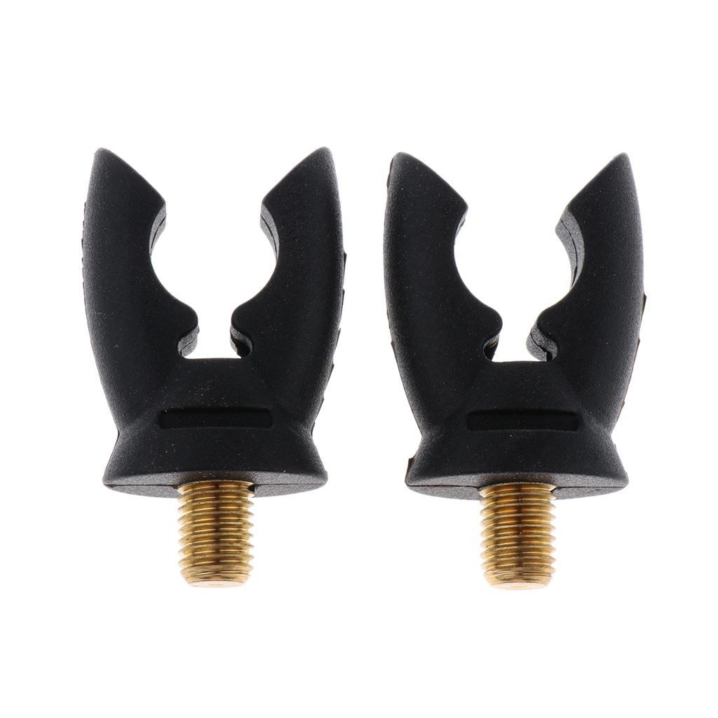 2Pcs Fishing Rod Rest Fishing Rod Holder Carp Fishing Gripper Rest