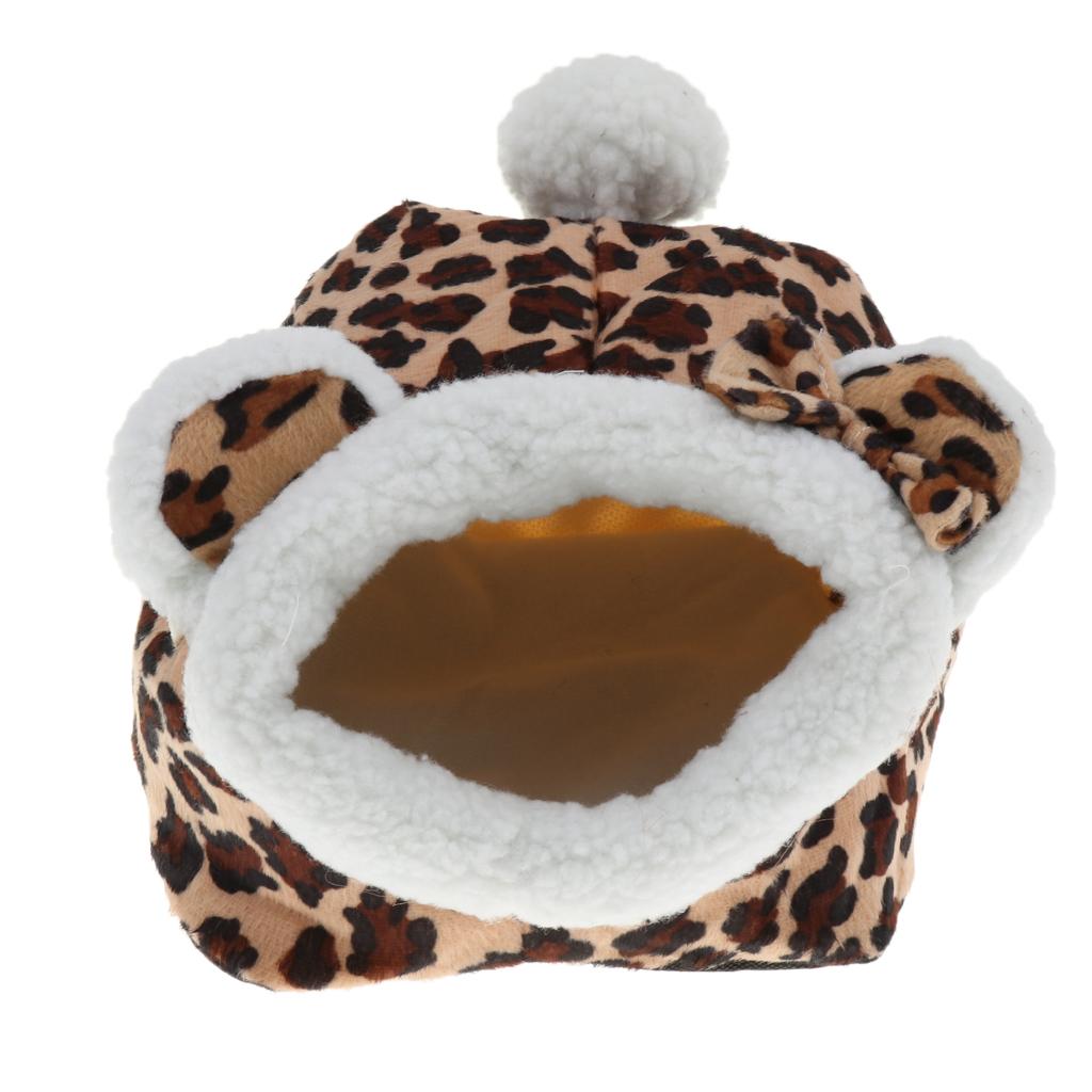 Small Pet Dwarf Hamster Guinea Pig Bed House Pets Winter Warm Sleeping Nest