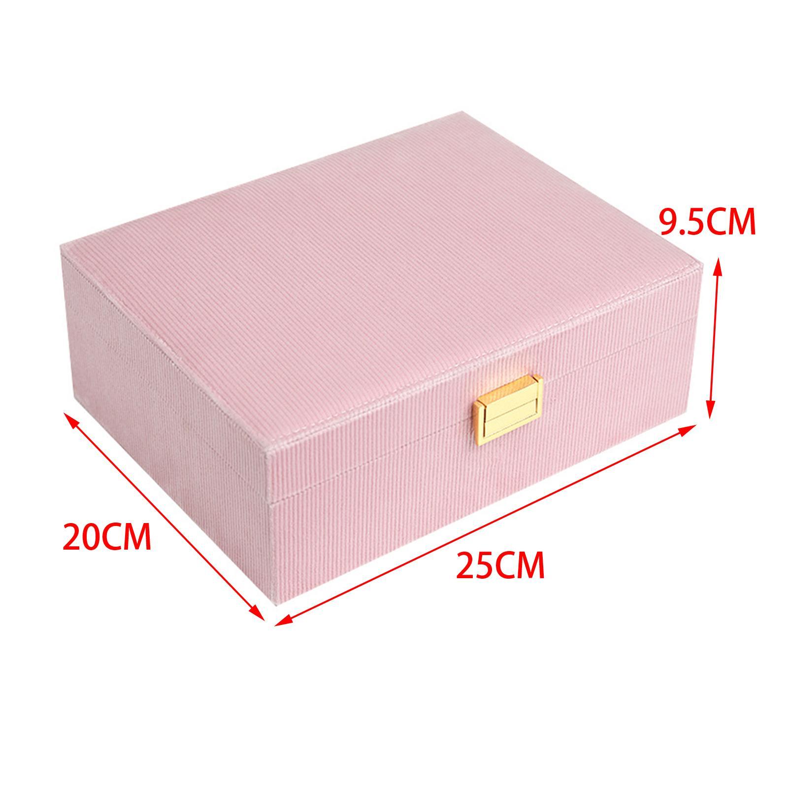 Jewelry Box Multifunctional Jewelry Storage Case, Earrings Bracelets Rings Jewelry Organizer