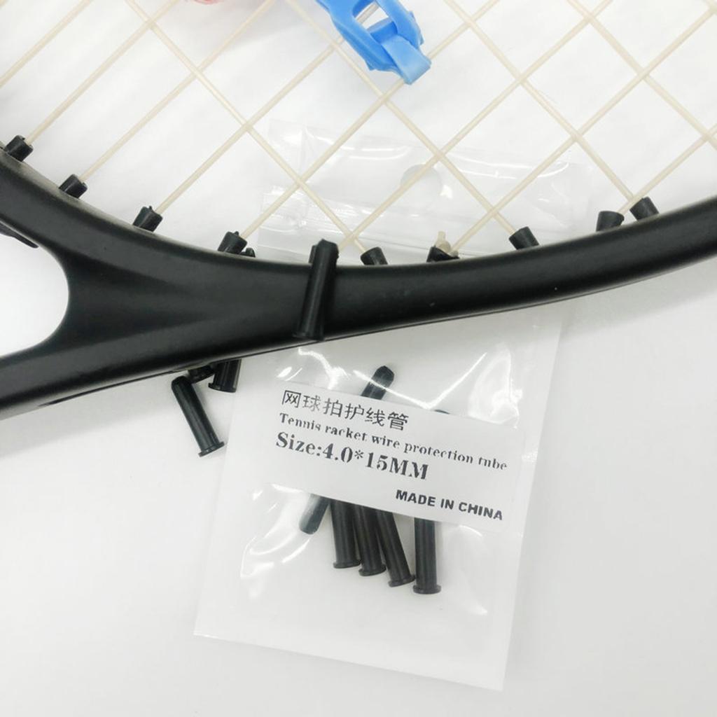2-4 Packung 15x Tennis Racket Grommets Racquet Eyelets String Tubes