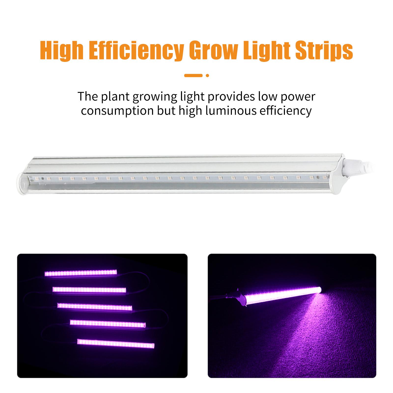 Đèn Led Trồng Cây Quang Hợp Trong Nhà 5W Ánh Sáng Tím
