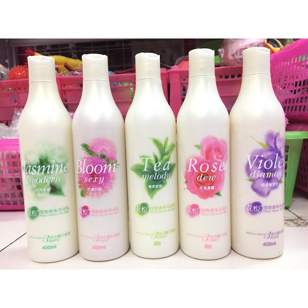 Sữa Tắm Nước Hoa JOYCE & DOLLS 400ml Cho Chó Mèo