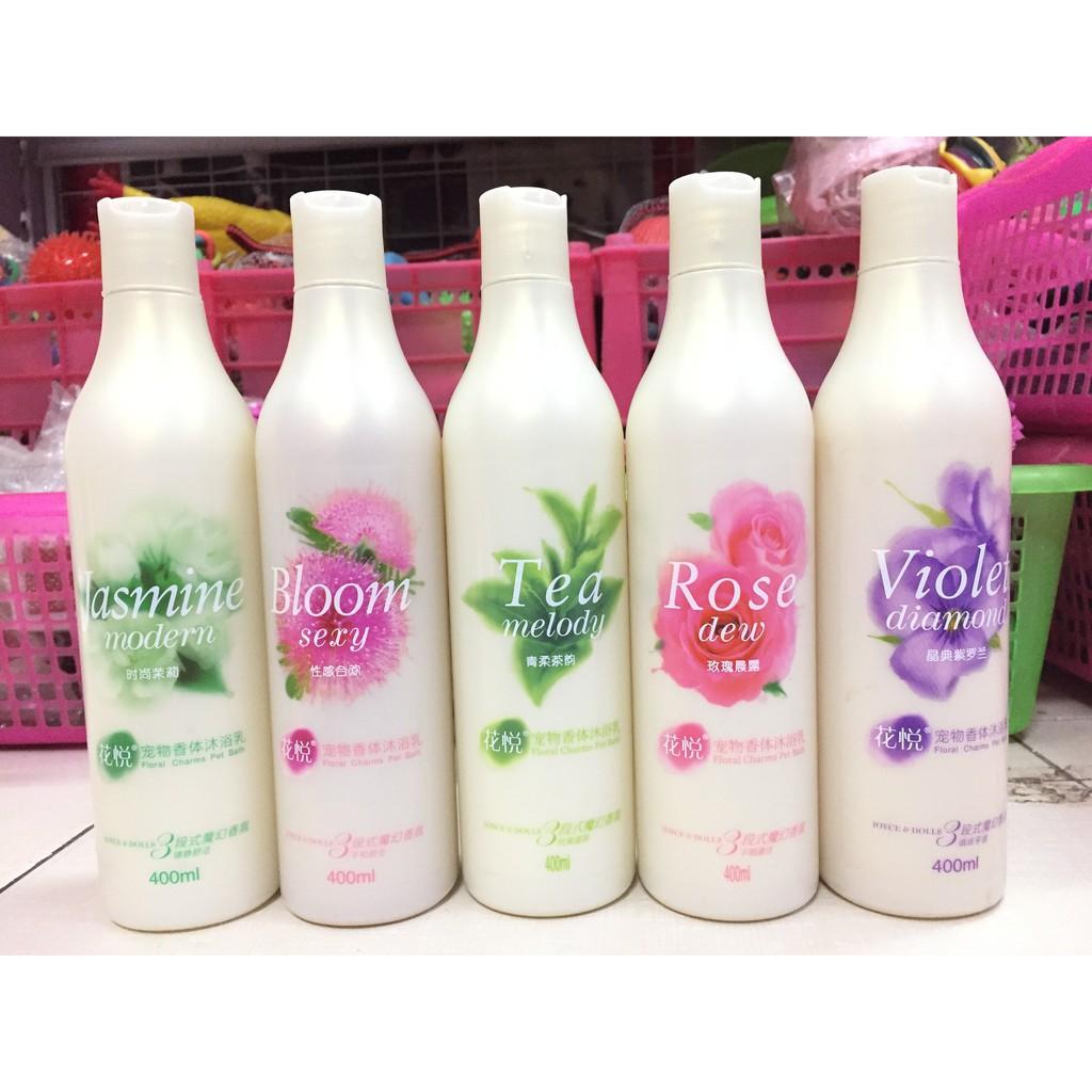 Sữa Tắm Nước Hoa JOYCE &amp;amp; DOLLS 400ml Cho Chó Mèo