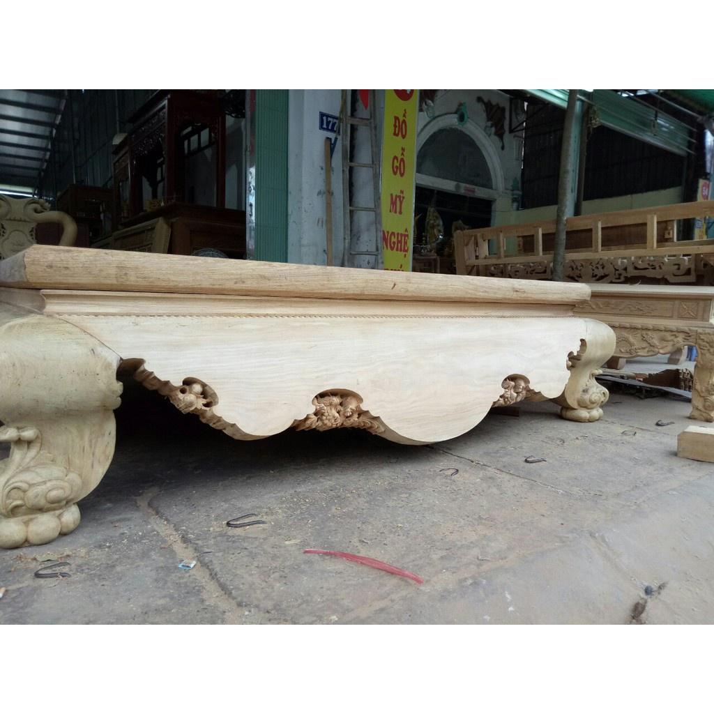 Sập ngồi gỗ gụ