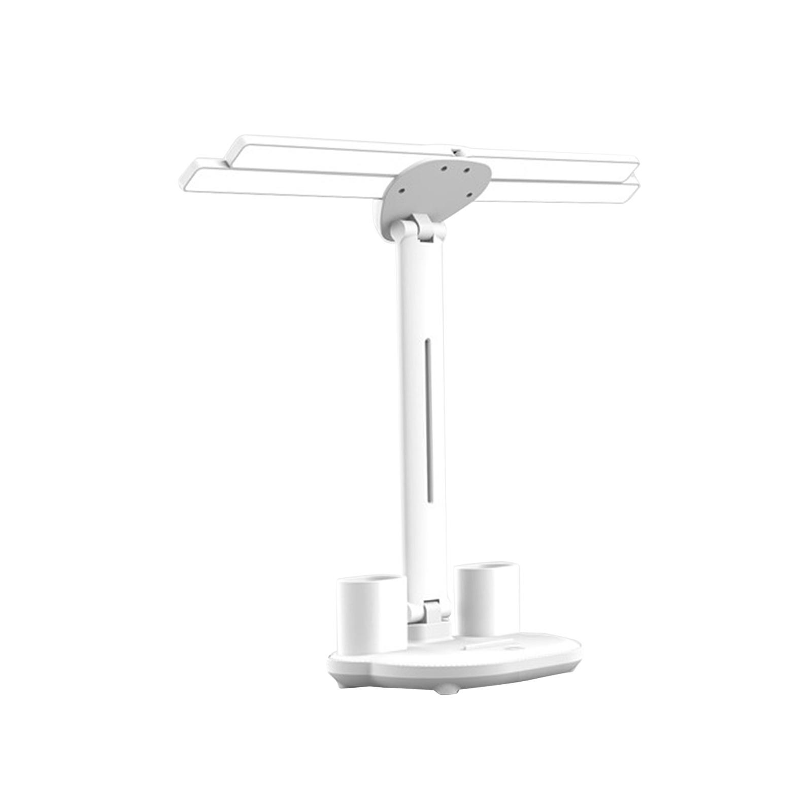 LED Eye Protection Desk Lamp 4 Head Desktop Lamp for Bedroom Office Bedside