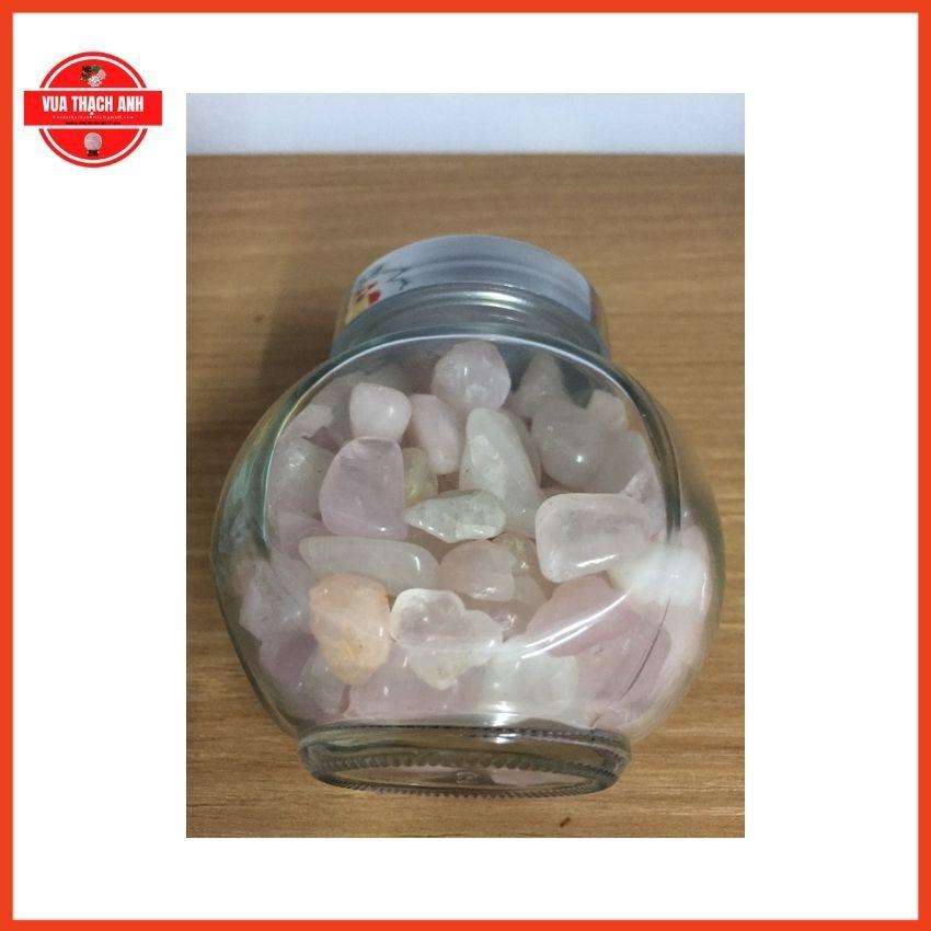 Lọ đá hồng phong thủy loại to 600g