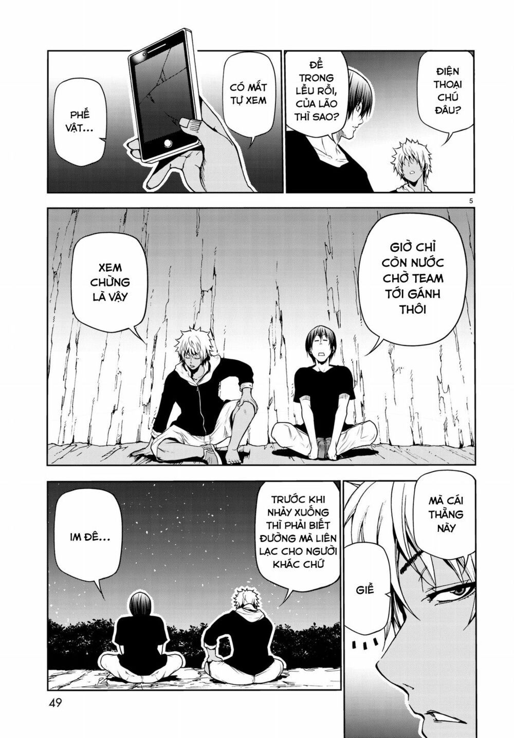 cô gái thích lặn - grand blue chapter 43 5