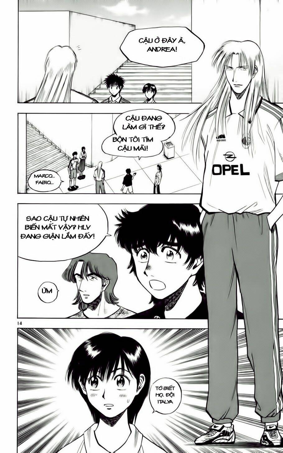 vũ điệu trên sân cỏ - fantasista chapter 56 14