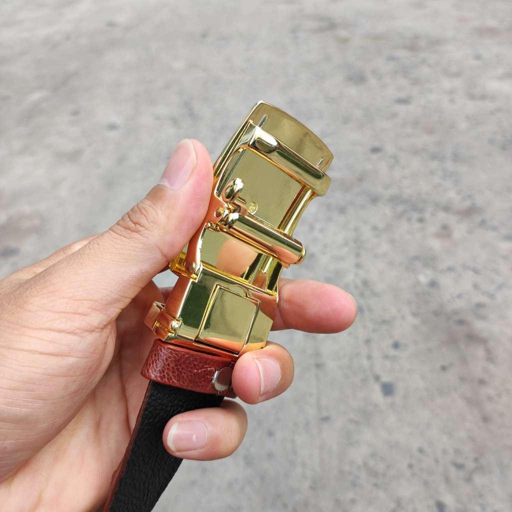 Thắt Lưng Nam Da Cá Sấu Liền Gai Lưng N31ND2