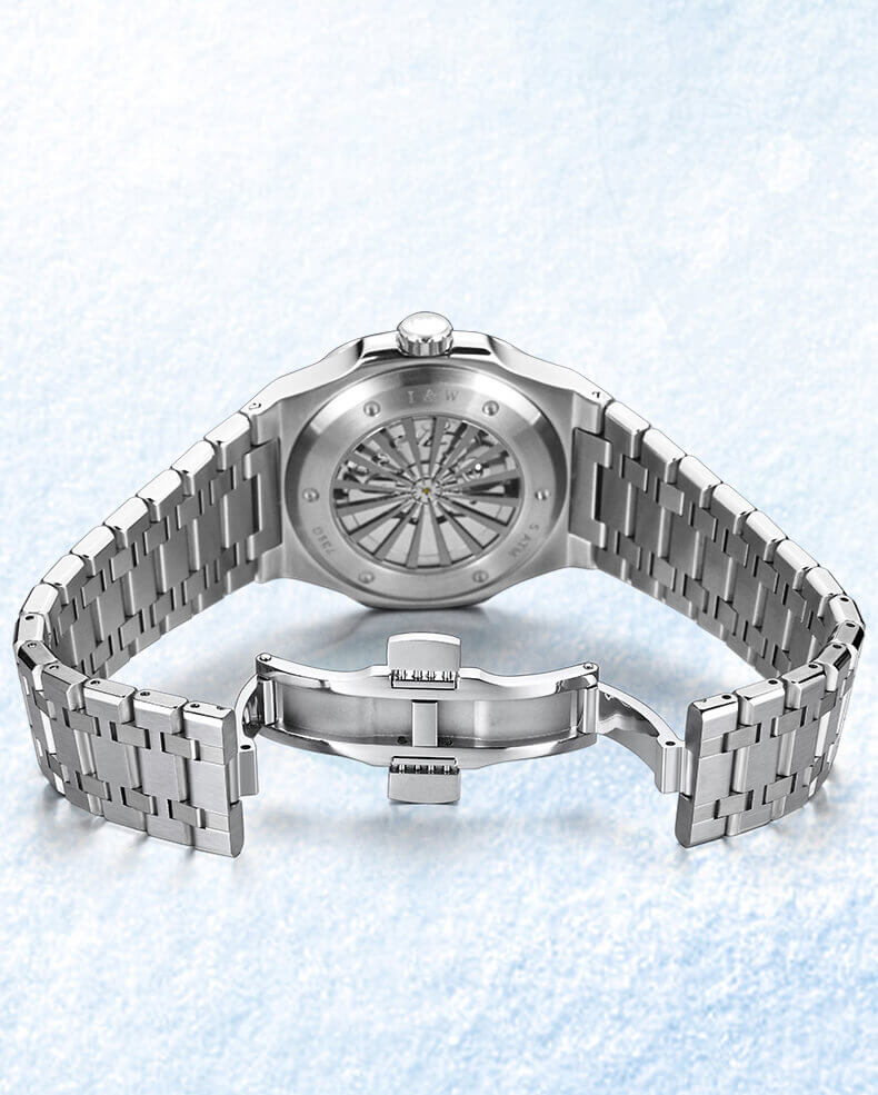 Đồng hồ nam chính hãng IW CARNIVAL IW735G-2 Kính sapphire ,chống xước,Chống nước 50m,Bh 24 tháng,Máy cơ ,dây thép 316L không gỉ.