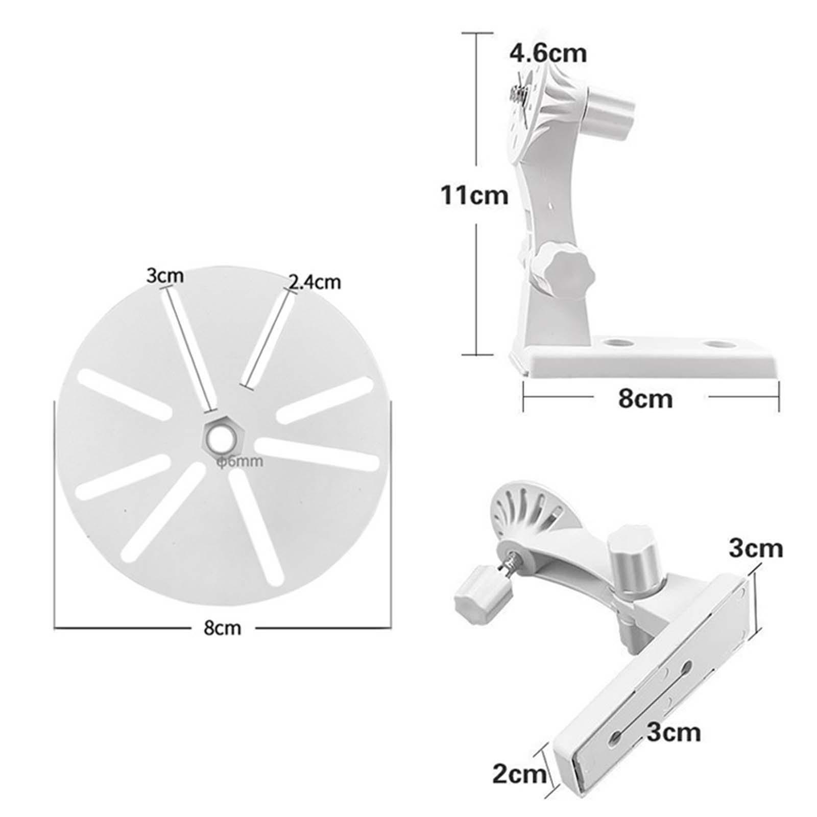 Universal Camera Mount Bracket No Punching Adjustable Cameras Holder for Dome