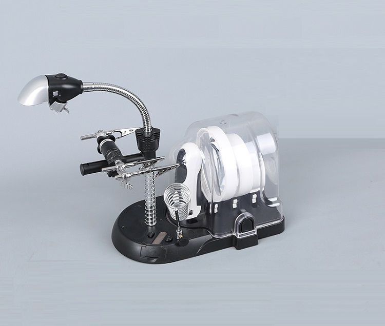 Kính lúp độ phóng đại 2.5x-5x-16x sửa chữa hàn mạch điện tử C5