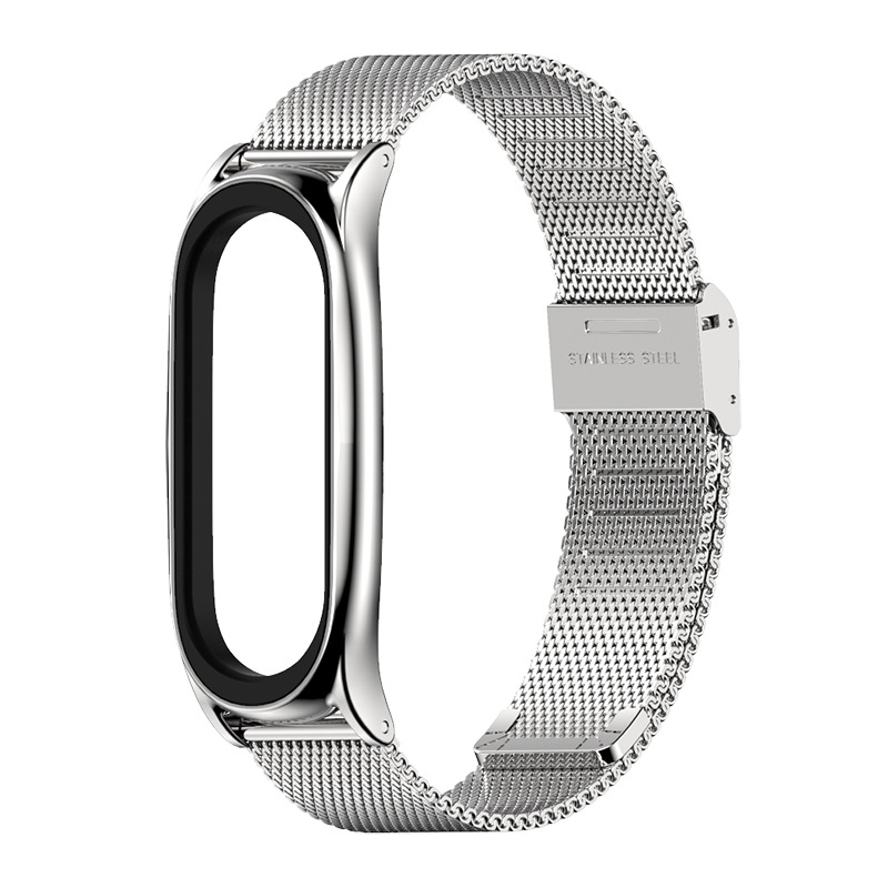 Dây Đeo Kim Loại Mắt Lưới Cho Mi Band 7/6/5/4/3 - Chất Lượng Tiêu Chuẩn, Màu Sắc Bắt Mắt