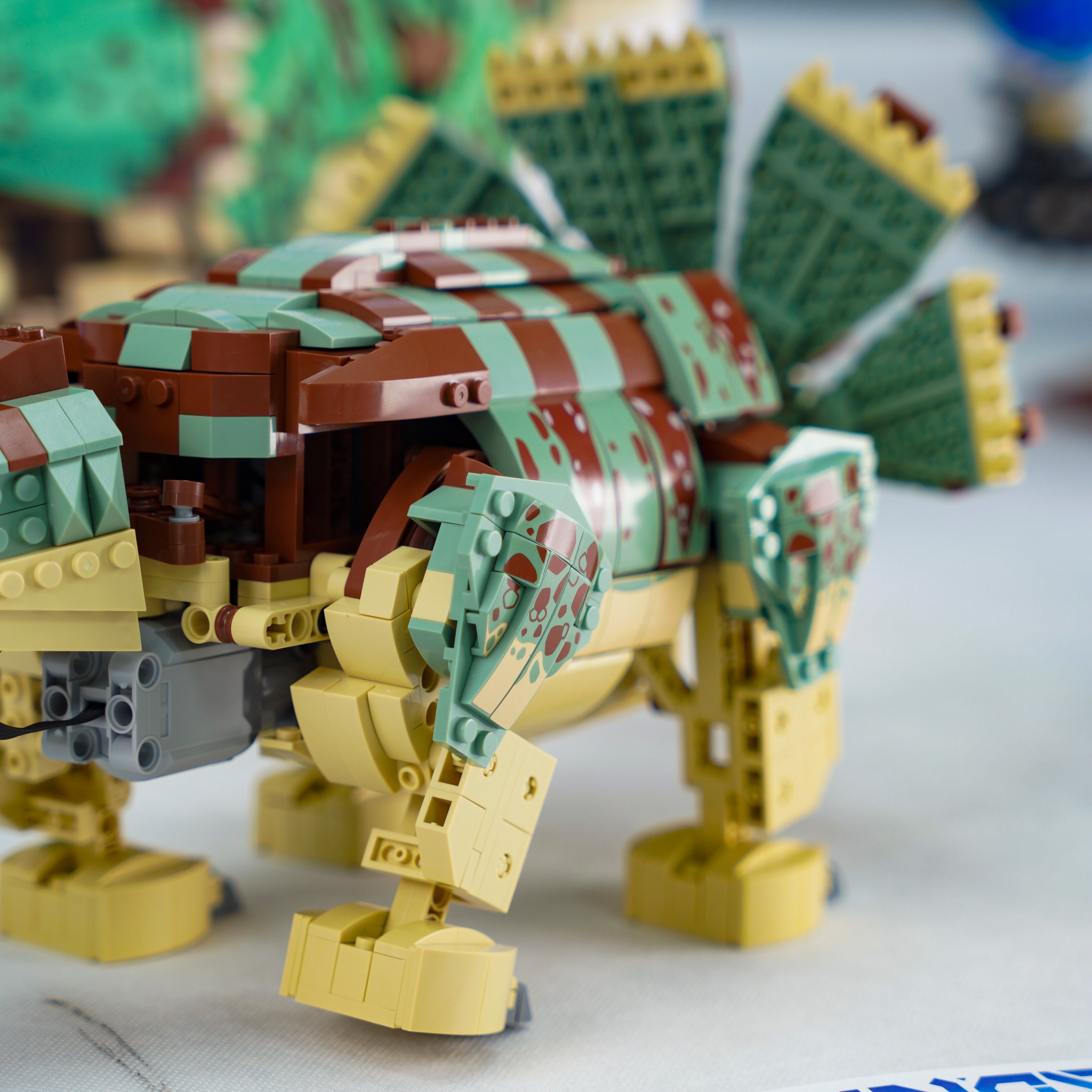Đồ chơi lắp ráp, xếp hình Khủng long điều khiển từ xa ba sừng Triceratops - SEMBO 730970